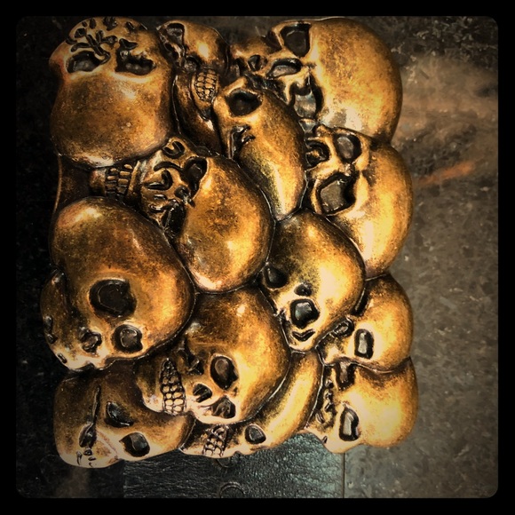 Metal Skull Buckle - Picture 1 of 1